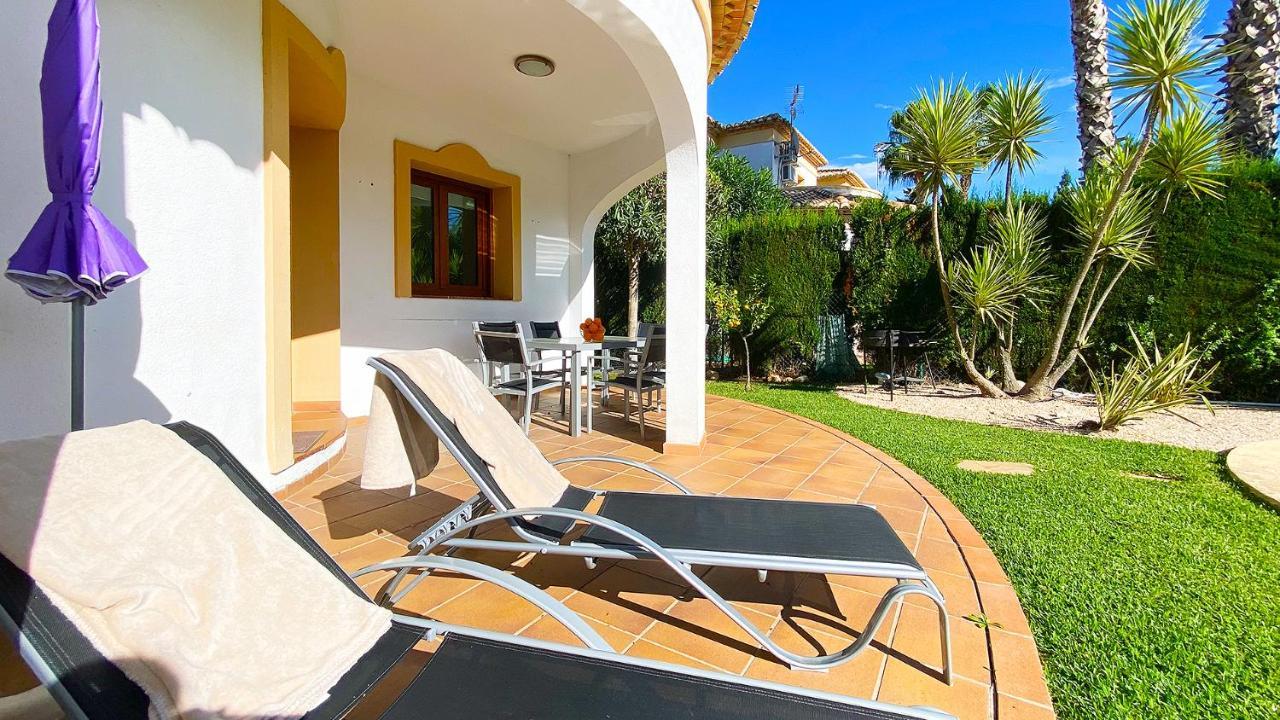 Villa El Palmar II Denia Bagian luar foto